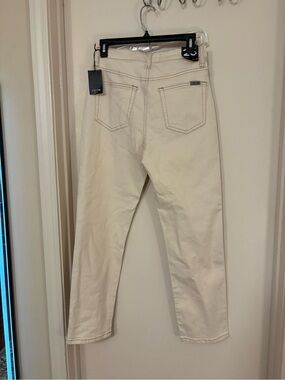 Joe's Jeans the og size 26 new nwt High-Rise Straight Leg Jeans in Cream